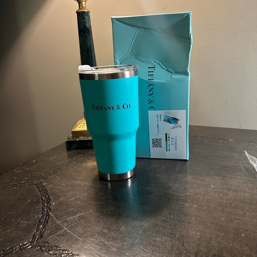 Signature Turquoise Travel Tumbler